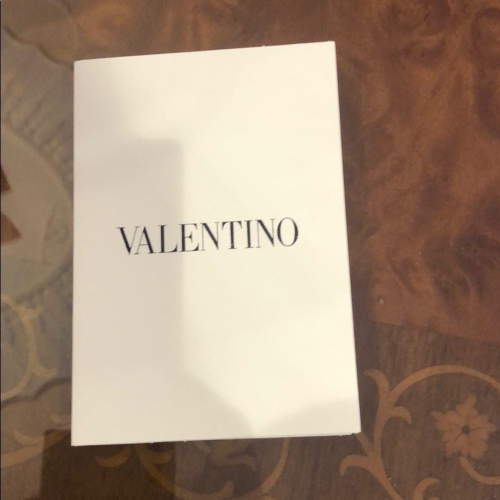 Authentic Valentino receipt holder